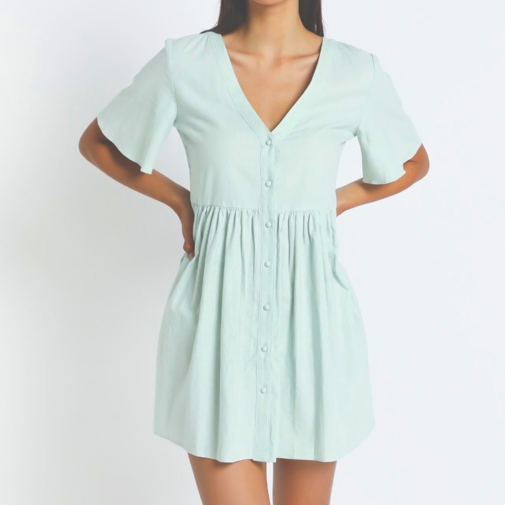 NWT Mini Dress Mint Green